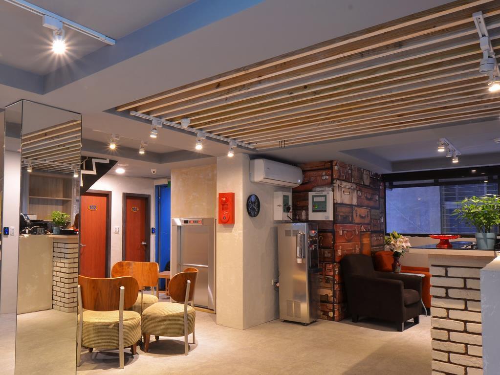 Galaxy Mini Inn Tajpej Kültér fotó