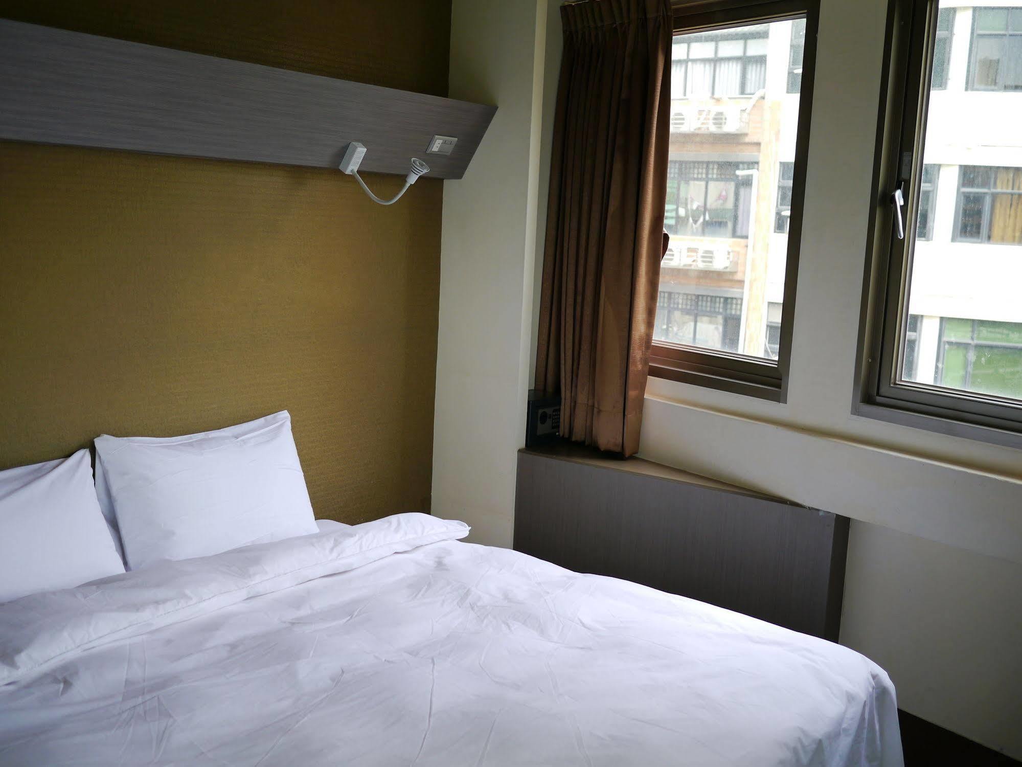 Galaxy Mini Inn Tajpej Kültér fotó